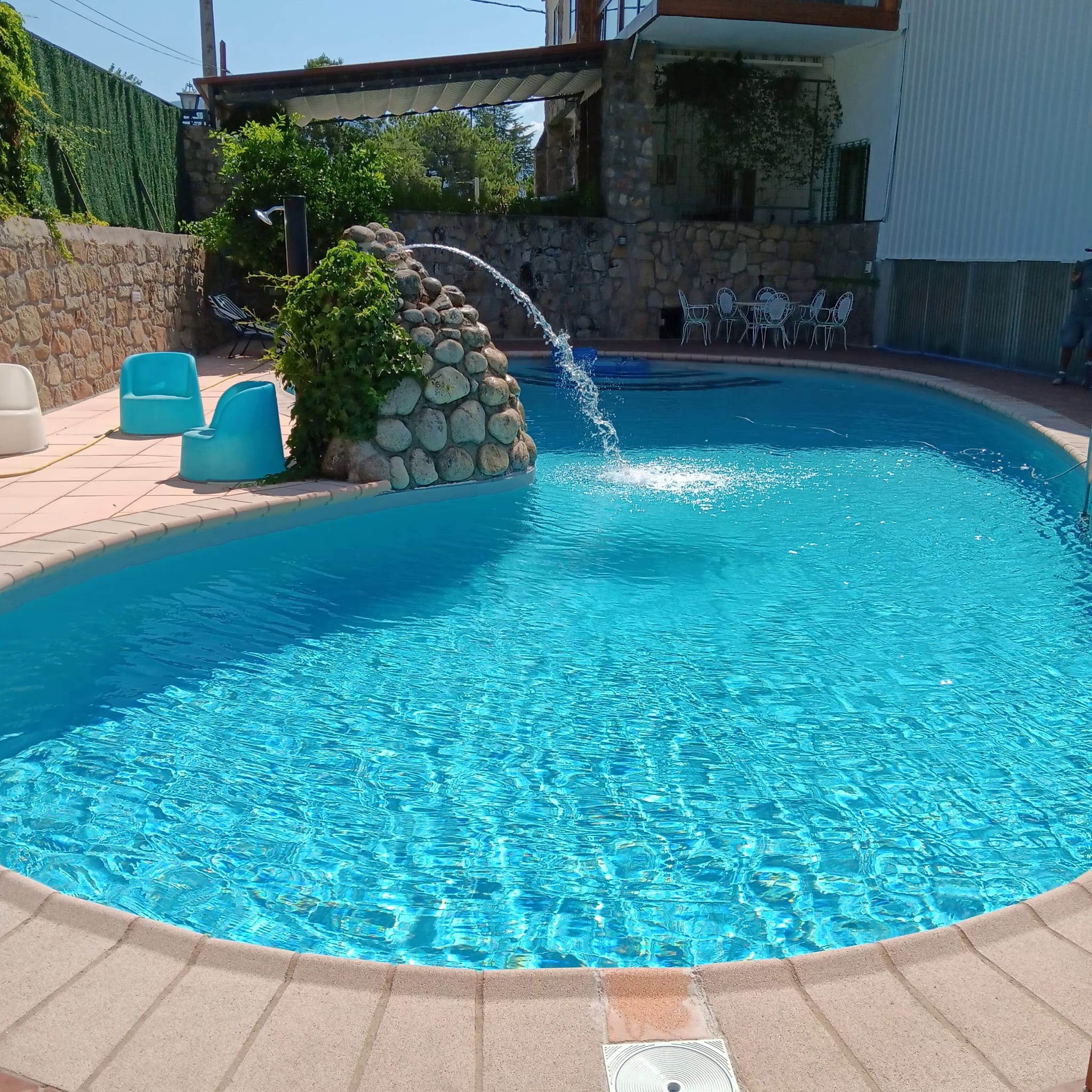 piscina chorro